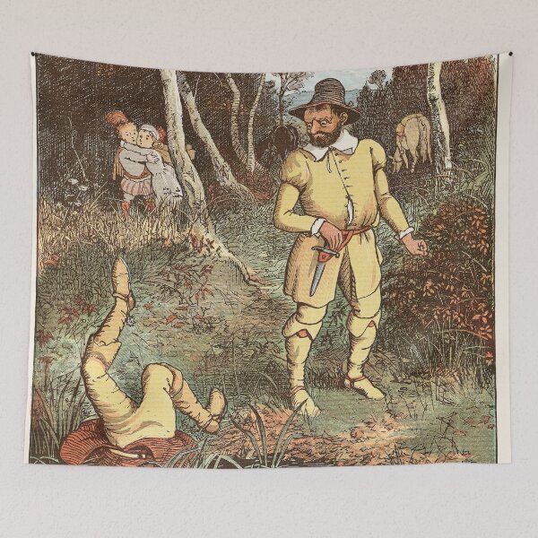 Item preview, The Babes in the Wood Pl 07 Randolph Caldecott English designed and sold by TeeARTHY.
