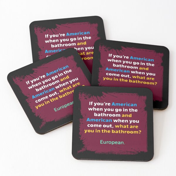 Item preview, EUROPEAN AMERICAN designed and sold by THE AMERICAN TEEVANGELIST.