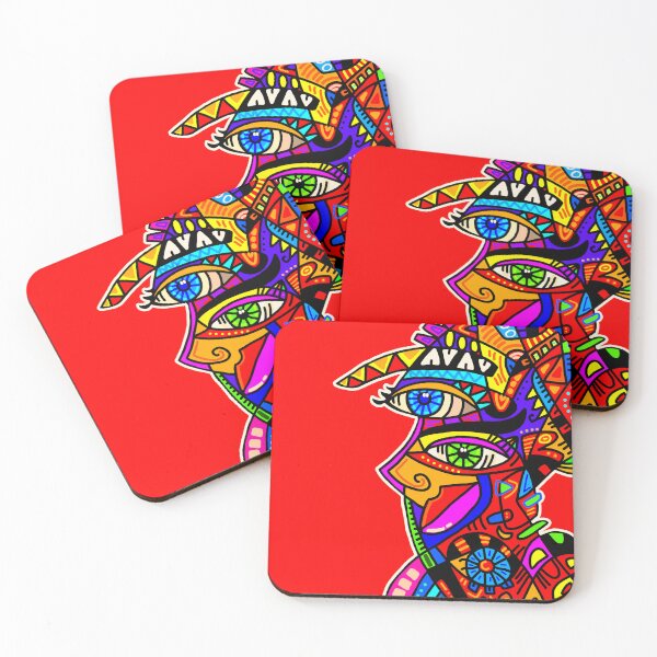 Item preview, kaktoto outsider digital cubism 0025 designed and sold by kaktoto.