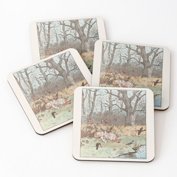 Item preview, The Babes in the Wood Pl 09  Randolph Caldecott English designed and sold by TeeARTHY.