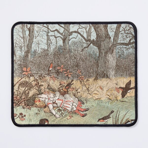Item preview, The Babes in the Wood Pl 09 Randolph Caldecott English designed and sold by TeeARTHY.
