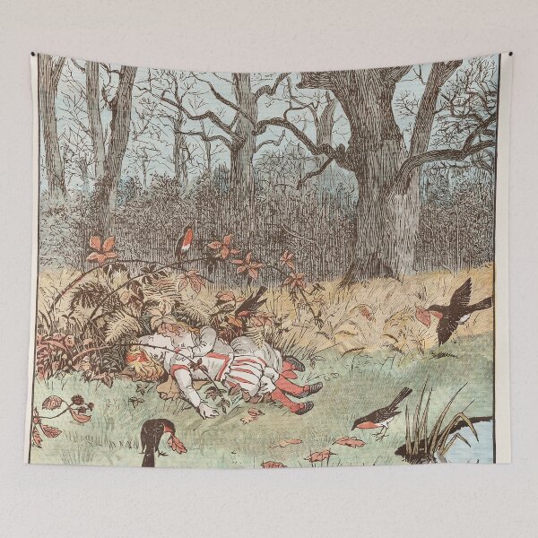 Item preview, The Babes in the Wood Pl 09  Randolph Caldecott English designed and sold by TeeARTHY.