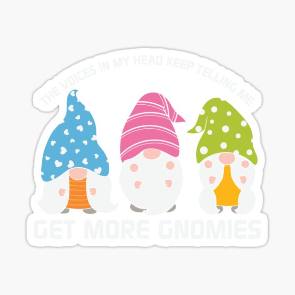 Tiny Stickers - Gnomes with Holographic Overlay – Affirm My Way