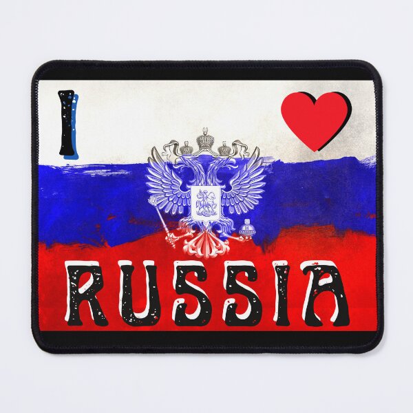 Item preview, I LOVE RUSSIA Russian Flag and Emblem Patriotic Pro Russia designed and sold by LGbubble.