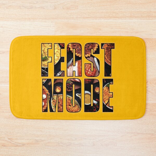Item preview, Feast Mode Autumn Spring Holiday Dinner Food Text Expression designed and sold by CRHPOD20.