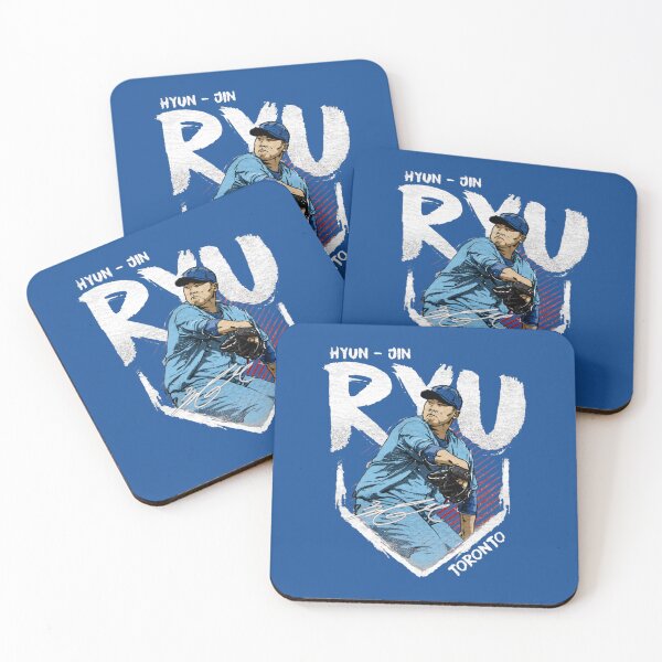 Item preview, Hyun-Jin Ryu Base designed and sold by wright46l.