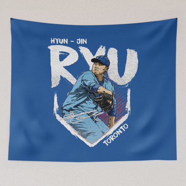 Item preview, Hyun-Jin Ryu Base designed and sold by wright46l.
