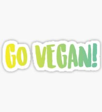 GO VEGAN! Sticker