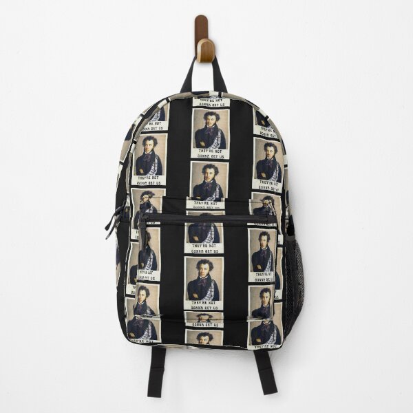 Item preview, They're NOT GONNA GET US! Patriotic Pro Russia Pushkin Portrait designed and sold by LGbubble.