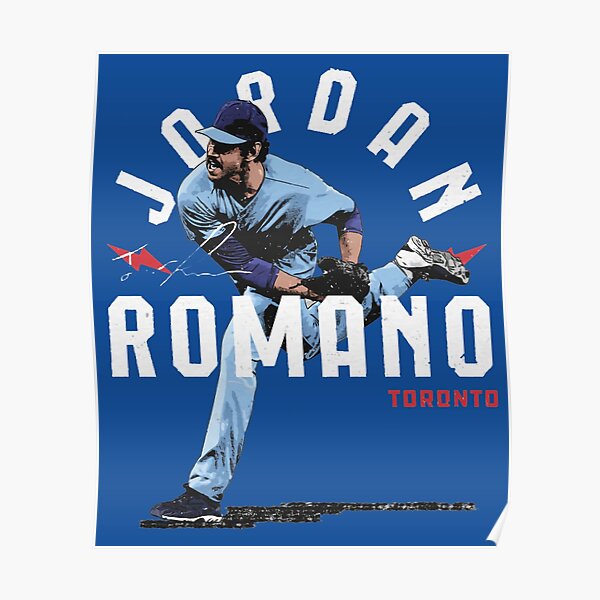 Jordan Romano baseball Paper Poster Blue Jays 4