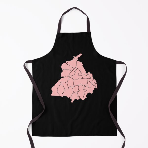 Item preview, Pink Punjab Map designed and sold by jasleenM.