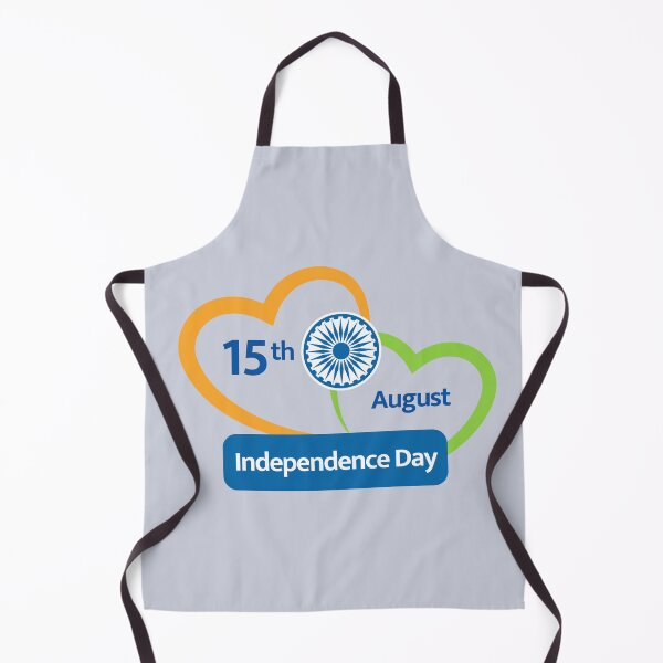 Item preview, Indian Independence Day 15 August 1947 Indian Flag Colours Heart Shape designed and sold by sabricreations.