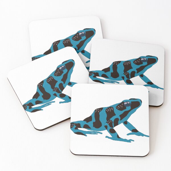 Item preview, Blue Poison Dart Frog designed and sold by zoocuties.