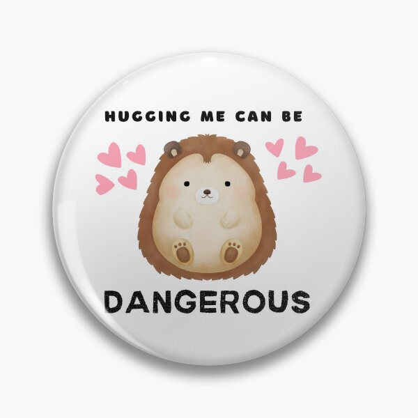 Item preview, Hugging me Can Be Dangerous Porcupine T-shirt designed and sold by Nerdygirlteez.