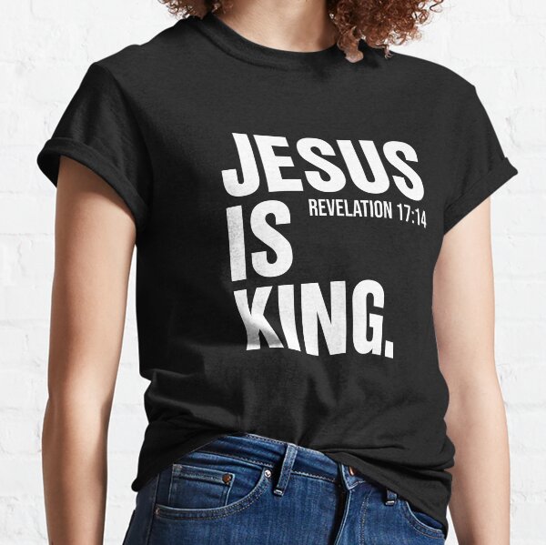 Vista previa del artículo con la obra «Jesús es Rey Apocalipsis 17:14», diseñado y vendido por allysmar.