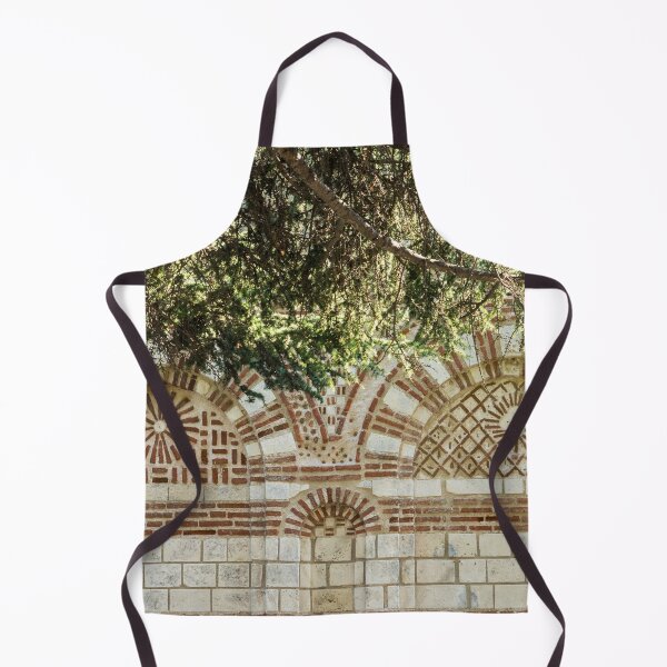 Item preview, Brickwork Like Embroidery - Byzantine Designs of Red Bricks and White Stones designed and sold by Georgia Mizuleva.