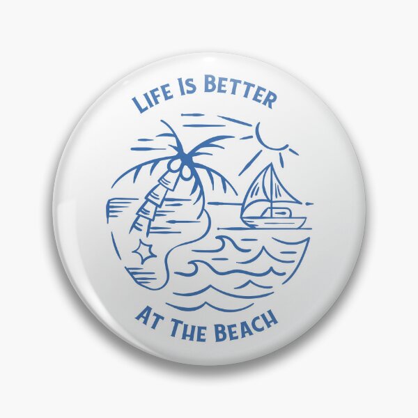 Item preview, LIFE IS BETTER AT THE BEACH designed and sold by Ravian Reva.