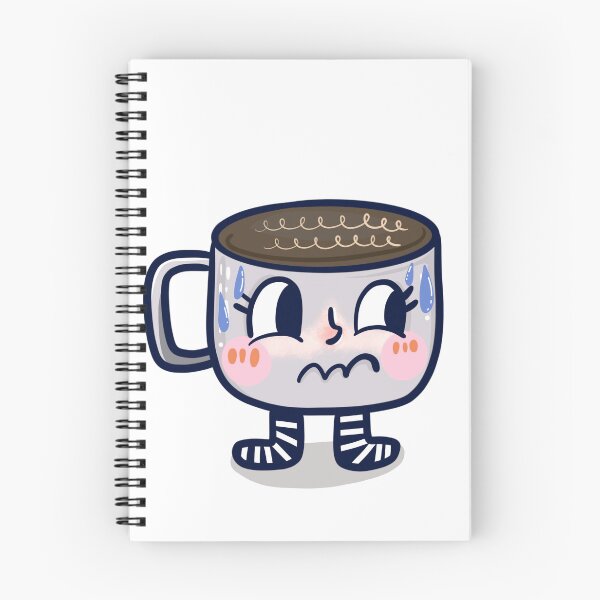 Aperçu de l'œuvre Tasse à café anxieuse créée et vendue par Mod-Mtkstudio.