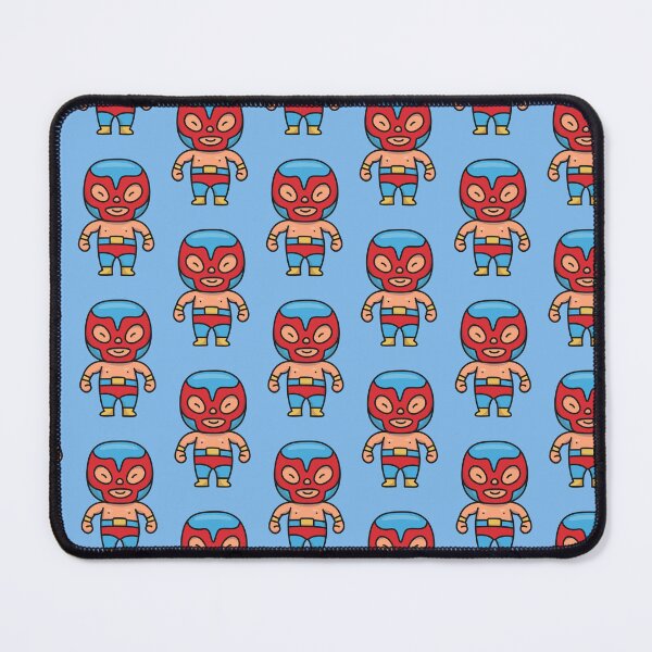 Item preview, Kawaii Cute Luchador Mexican Wrestler Cartoon designed and sold by TwoTenDesign.