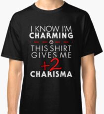 Charismatic Unisex T-Shirt- Dungeons and Dragons Classic T-Shirt