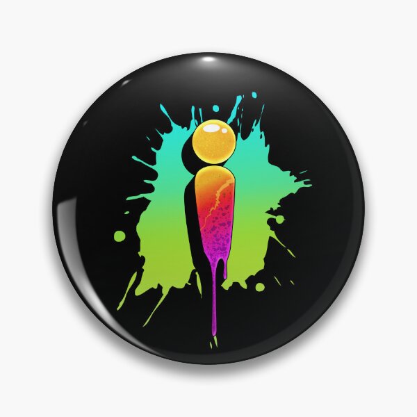 Item preview, Graffiti Letters I Letter Colorful Paint Splash Style designed and sold by ToTheNextLetter.