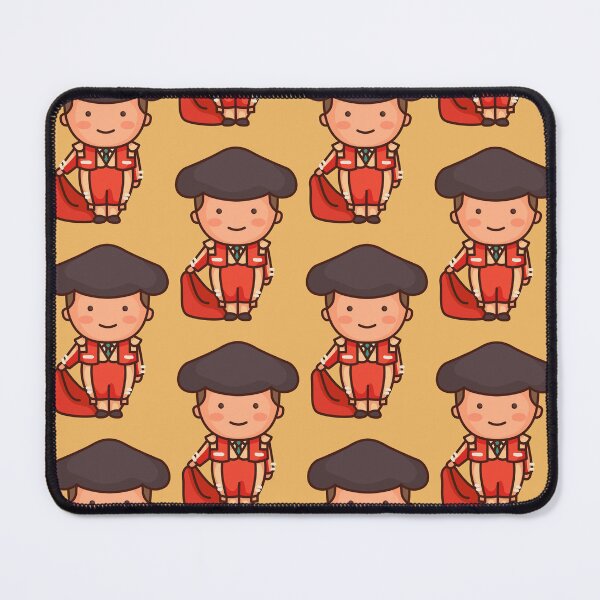 Item preview, Kawaii Cute Spanish Matador Bullfighter Cartoon designed and sold by TwoTenDesign.