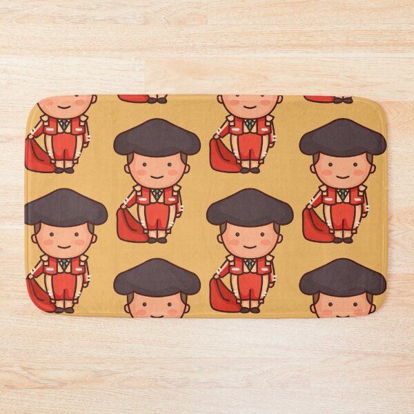 Item preview, Kawaii Cute Spanish Matador Bullfighter Cartoon designed and sold by TwoTenDesign.