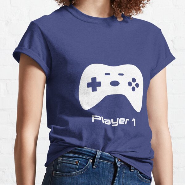 Player 1 and Player 2  Funny, cute, & nerdy t-shirts