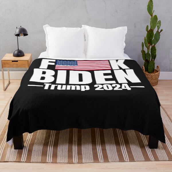 Item preview, Fuck Biden American Flag Trump 2024 designed and sold by Lucioadams.