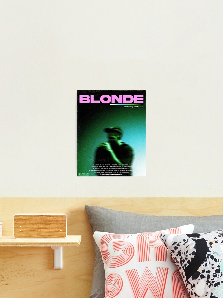 Thumbnail 2 of 3, Photographic Print, Frank Ocean Blonde "Movie Poster" designed and sold by JoeMahoney.