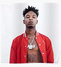 21 Savage T-Shirt Poster