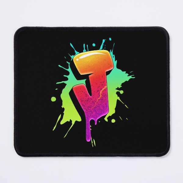 Item preview, Graffiti Letters J Letter Colorful Paint Splash Style designed and sold by ToTheNextLetter.