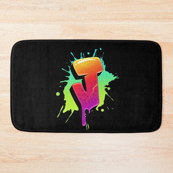 Item preview, Graffiti Letters J Letter Colorful Paint Splash Style designed and sold by ToTheNextLetter.