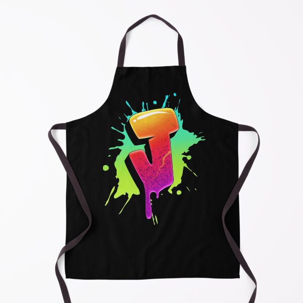 Item preview, Graffiti Letters J Letter Colorful Paint Splash Style designed and sold by ToTheNextLetter.