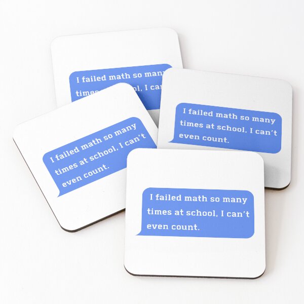 Item preview,  I failed math so many times at school, I can’t even count. designed and sold by JannWe.