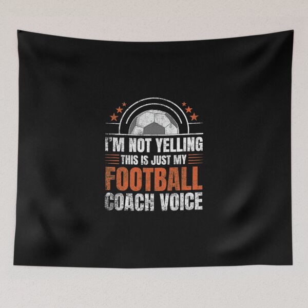 Item preview, I Am Not Yelling This Is My Football Coach Voice Classic T-Shirt designed and sold by gusplawn5.