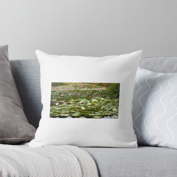 Item preview, Lilly pads and flowers in lilly pond designed and sold by Dave P.