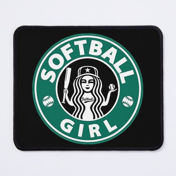Item preview, Girls Softball Logo Great Team Gift For Teen Players Or Mom designed and sold by MichelSorour.