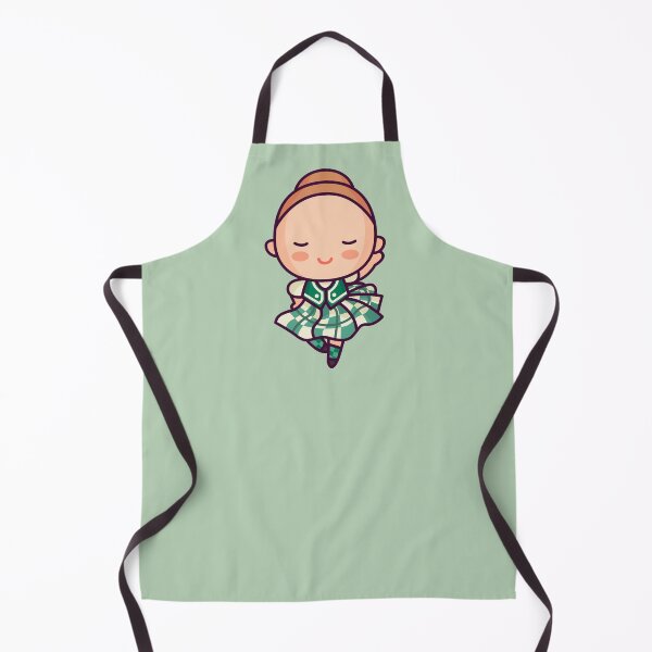 Item preview, Kawaii Cute Scottish Dancer Girl Cartoon designed and sold by TwoTenDesign.