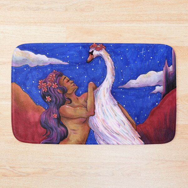 Item preview, The Mermaid and her Swan designed and sold by AvalonUnmuzzled.