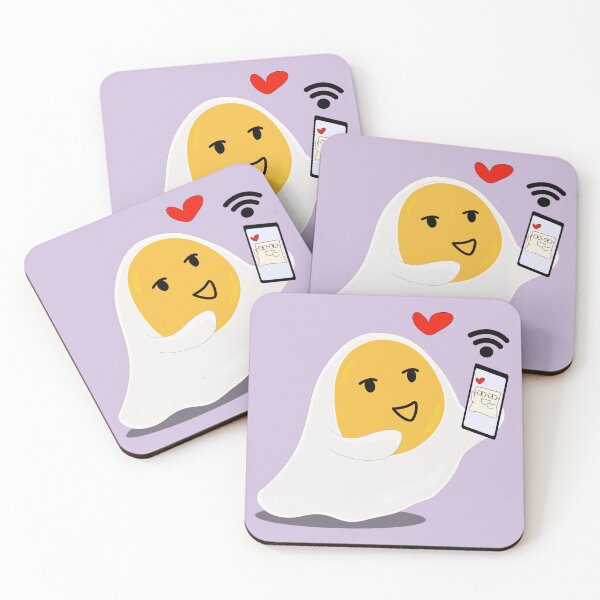 Item preview, Couple Video call What The Egg designed and sold by LaartStudio.