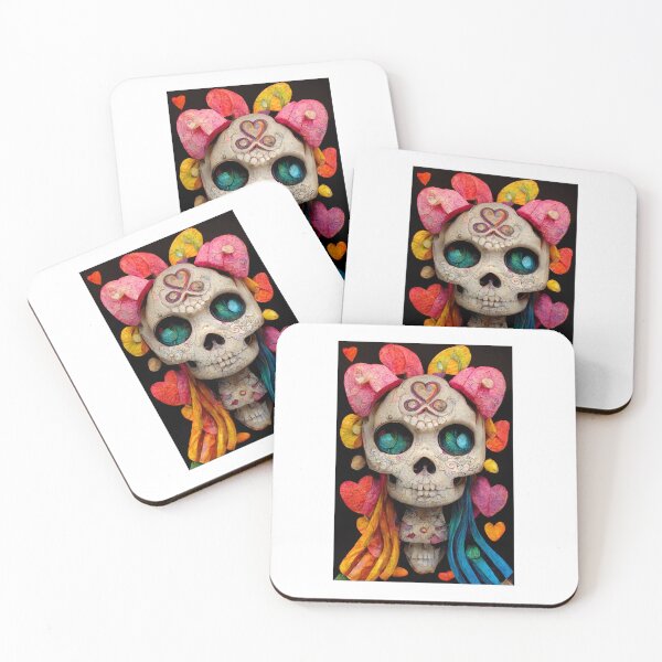 Item preview, Colorful chibi skull designed and sold by Jim Clyde Monge.