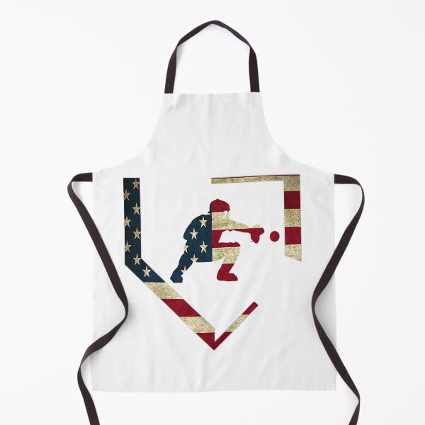 Item preview, High School Baseball Catcher Gear American Flag Gift Sports designed and sold by MichelSorour.