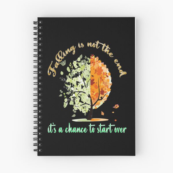 Item preview, falling is not the end, it_s a chance to start over   designed and sold by udesignplus2.