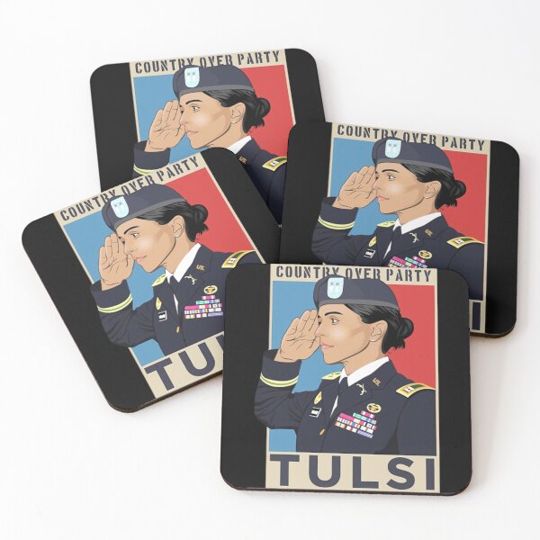 Item preview, Veteran Tulsi Gabbard 2020 Country Over Party designed and sold by NathanDepay.