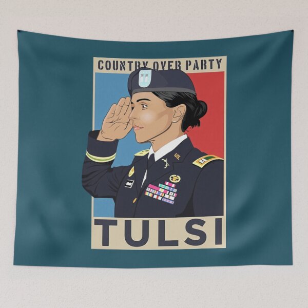 Item preview, Veteran Tulsi Gabbard 2020 Country Over Party designed and sold by NathanDepay.