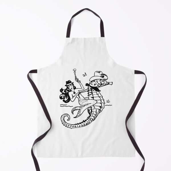 Item preview, Vintage Mermaid Cowgirl designed and sold by NathanDepay.