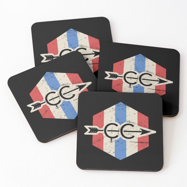 Item preview, Vintage Patriotic Cross Country Icon designed and sold by NathanDepay.