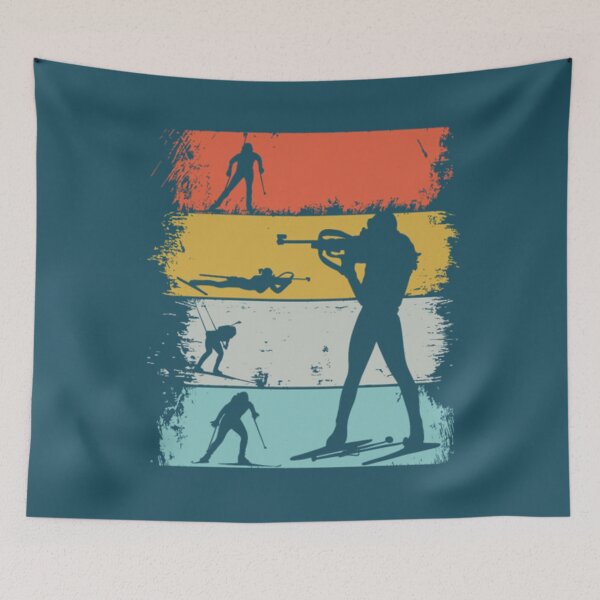 Item preview, Vintage retro biathlon winter athlete biathlete designed and sold by NathanDepay.