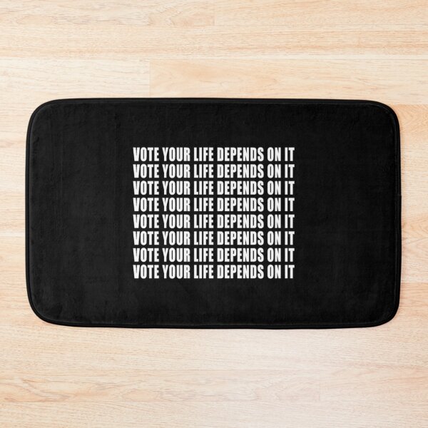 Item preview, Vote your life depends on it designed and sold by NathanDepay.